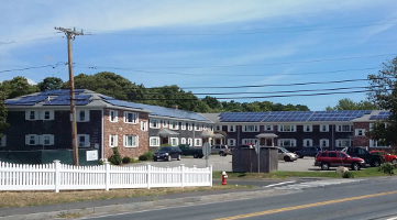 BlueSel Commercial Solar customer Harborside Arms Dennis Massachusetts